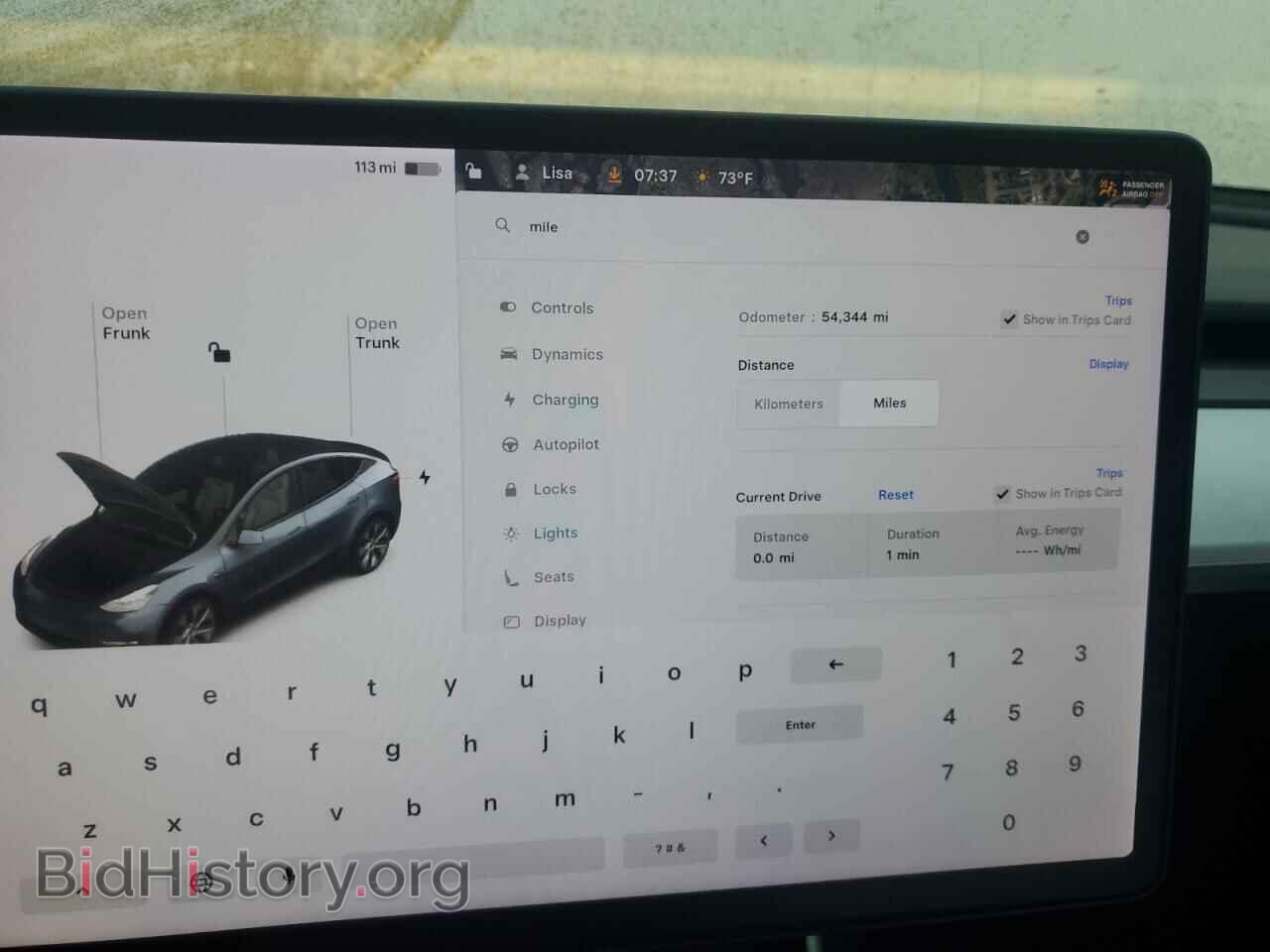 2021 TESLA MODEL Y - VIN: 5YJYGDEE1MF108533 - Фото 9