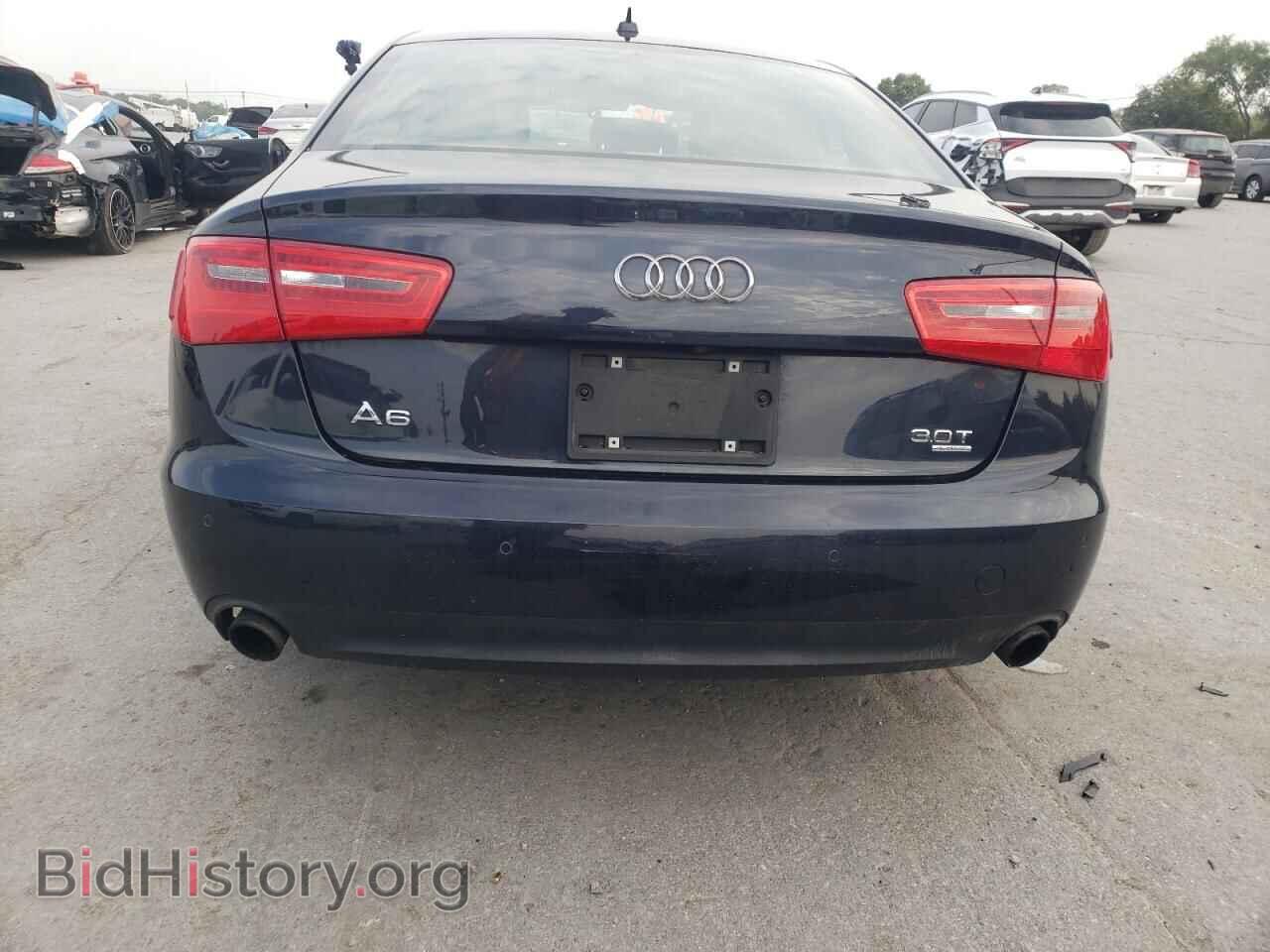 2012 AUDI A6 - VIN: WAUGGAFC7CN162410 - Фото 6