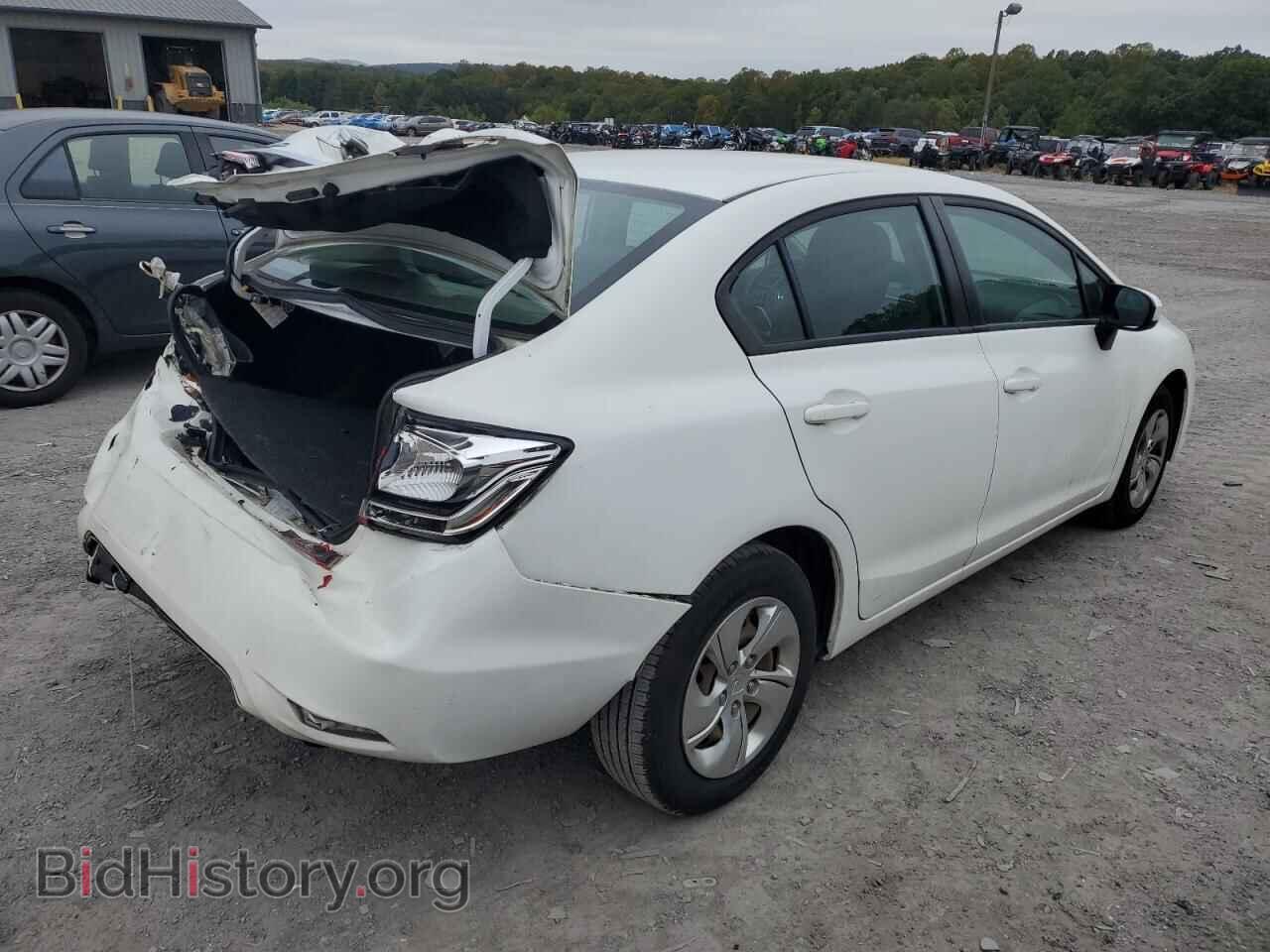 2014 HONDA CIVIC - VIN: 19XFB2F57EE232757 - Фото 3