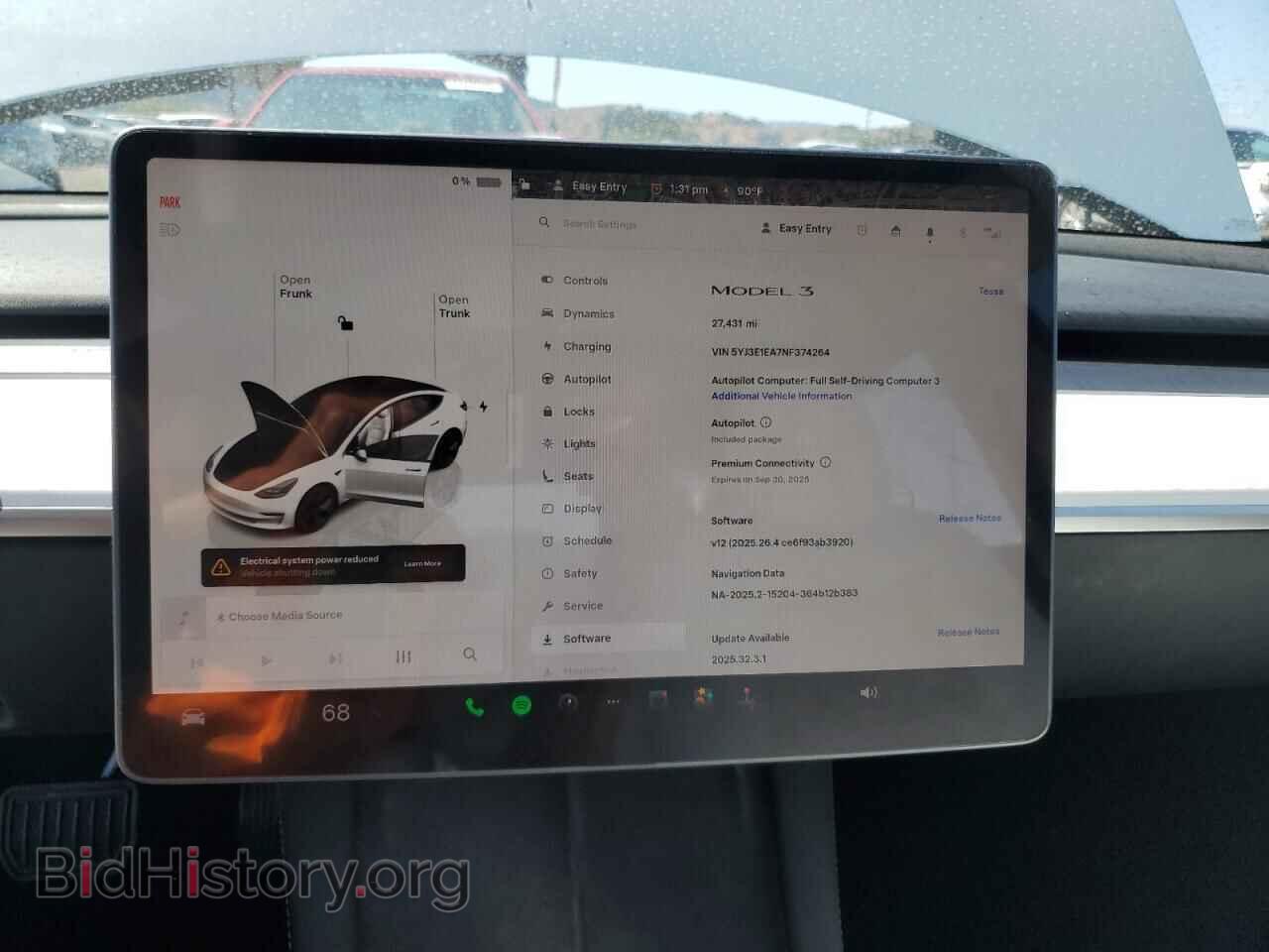 2022 TESLA MODEL 3 - VIN: 5YJ3E1EA7NF374264 - Фото 9