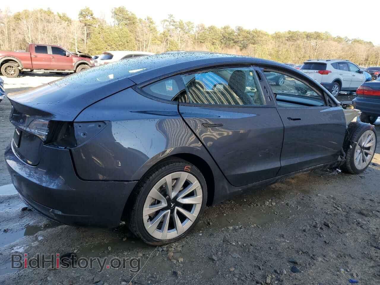 2022 TESLA MODEL 3 - VIN: 5YJ3E1EA5NF285499 - Фото 3