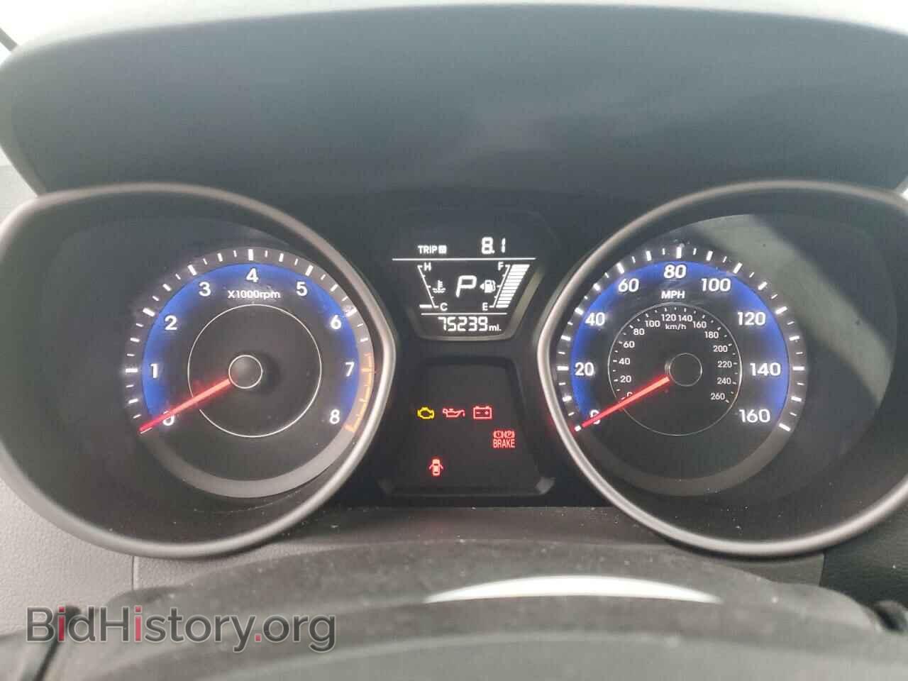 2014 HYUNDAI ELANTRA - VIN: KMHDH4AE5EU116320 - Фото 9