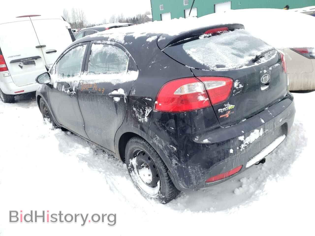 2013 KIA RIO - VIN: KNADM5A37D6765024 - Фото 2