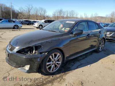 2007 Lexus IS 250, черный — VIN JTHBK262275040700, Copart