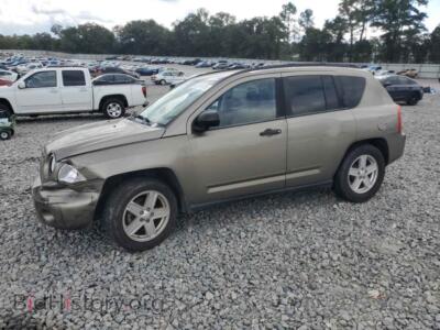2008 Jeep COMPASS Sport, tan — VIN 1J8FT47098D660985, Copart