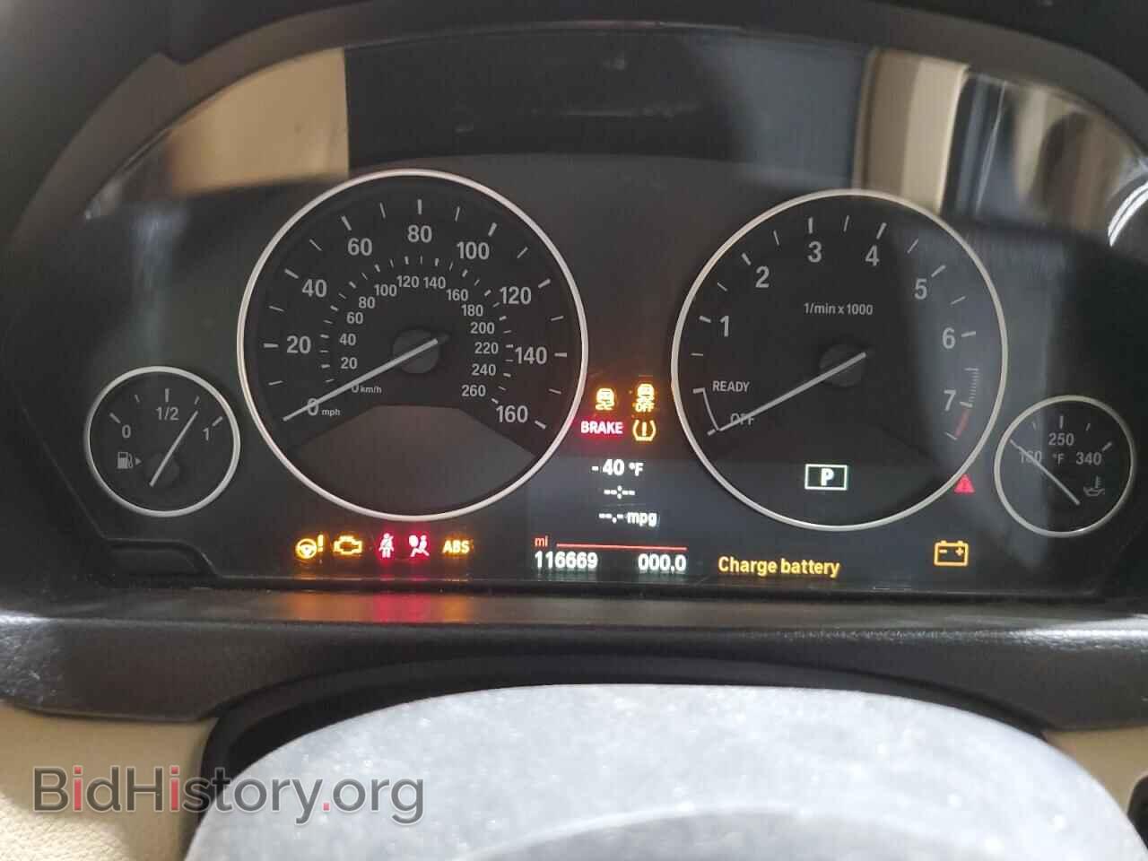 2014 BMW 3 SERIES - VIN: WBA3B9C5XEP458708 - Фото 9