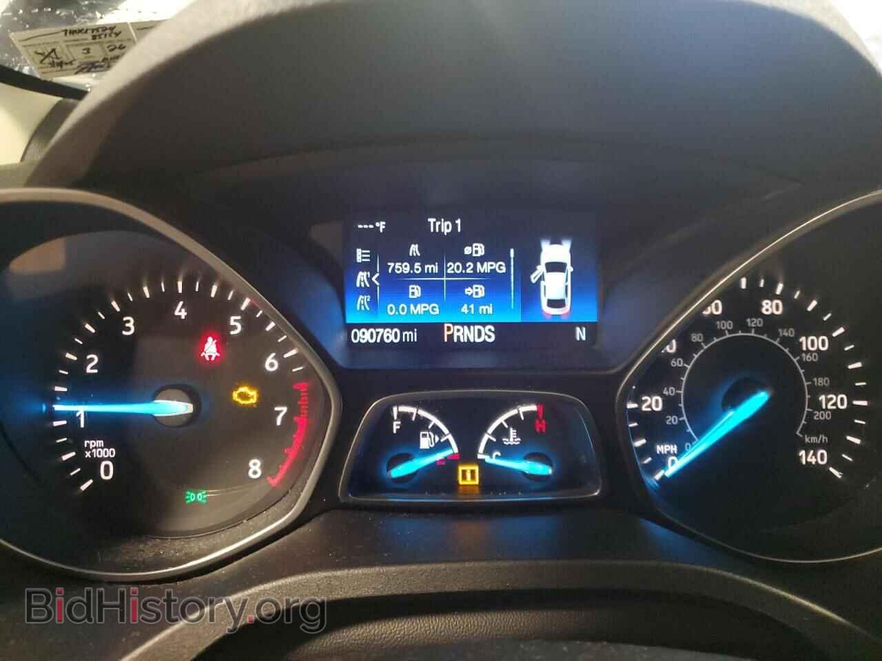 2017 FORD ESCAPE - VIN: 1FMCU0GD7HUC17524 - Фото 9