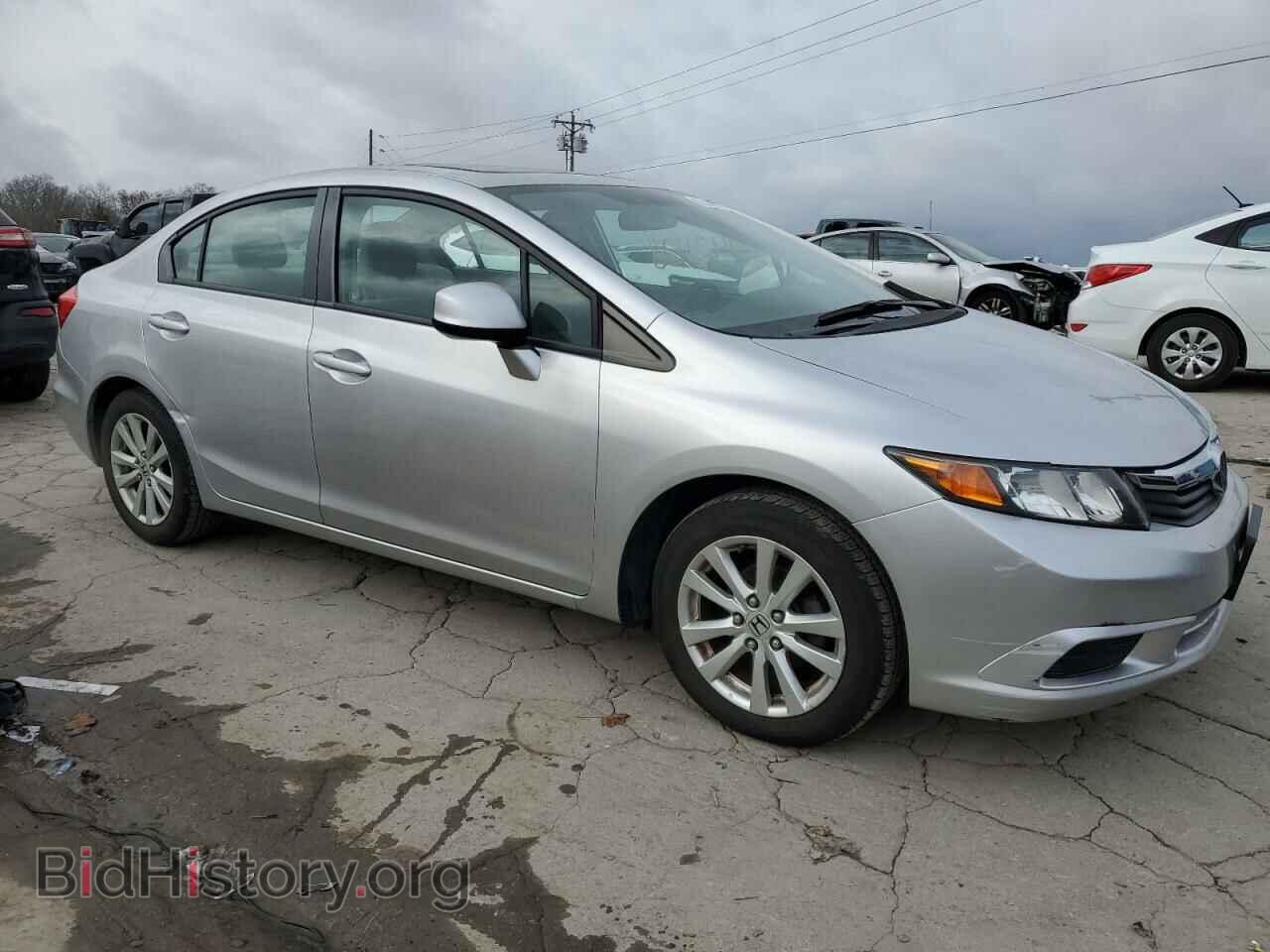 2012 HONDA CIVIC - VIN: 19XFB2F80CE019253 - Фото 4
