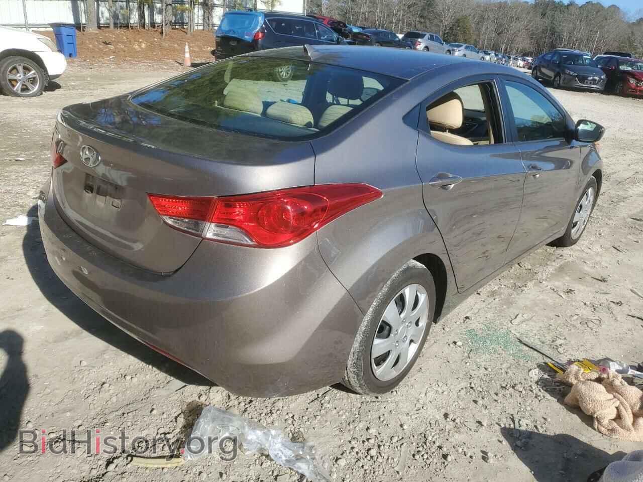 2012 HYUNDAI ELANTRA - VIN: 5NPDH4AE0CH090964 - Фото 3