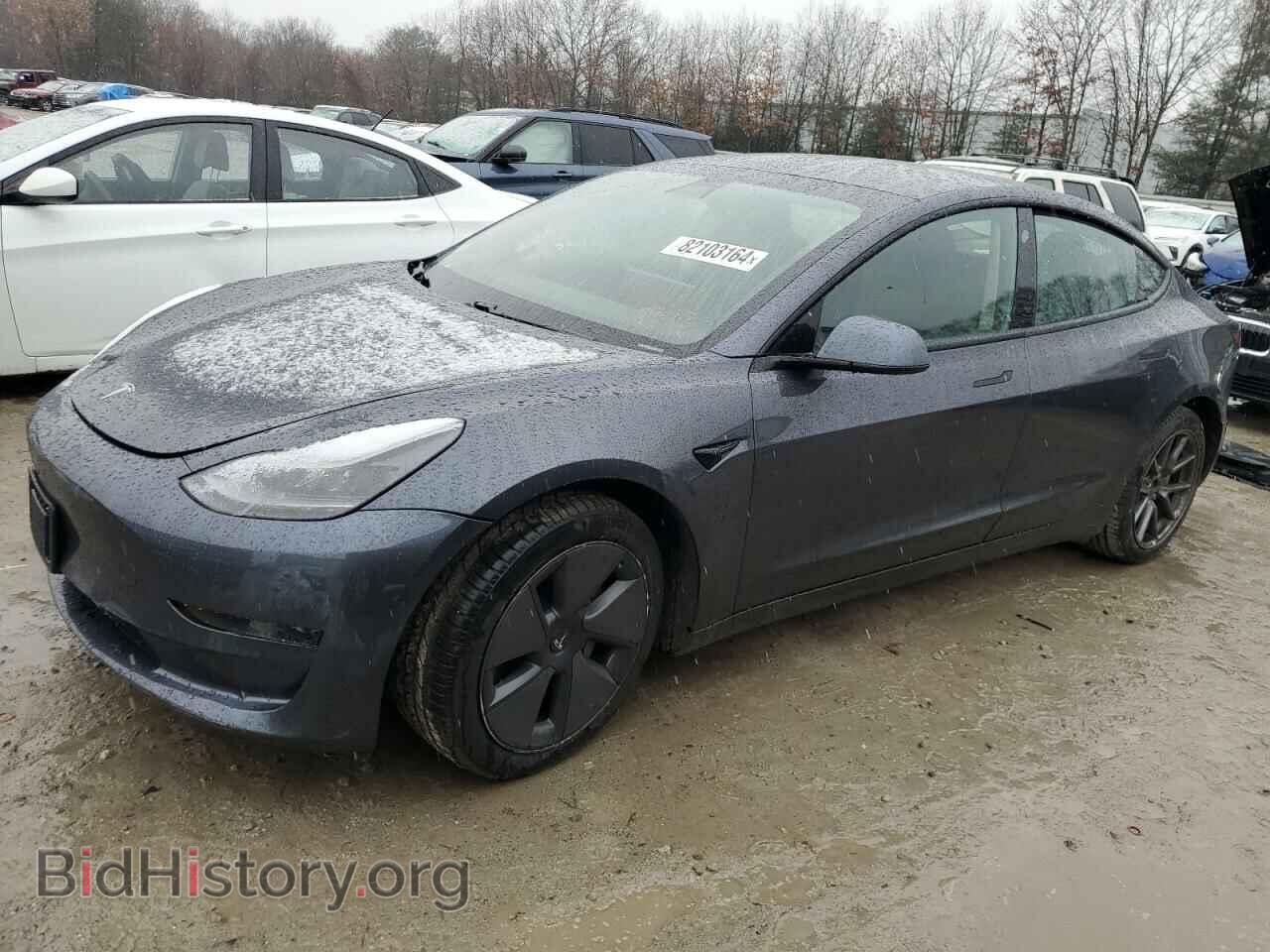 Photo 5YJ3E1EA0MF907358 - TESLA MODEL 3 2021