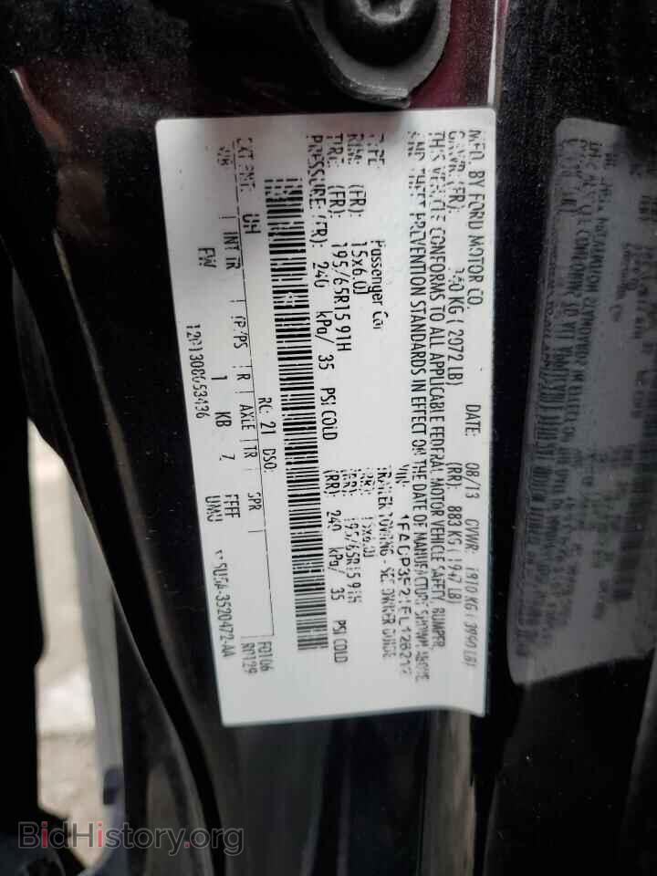 2014 FORD FOCUS - VIN: 1FADP3E21EL126212 - Фото 12