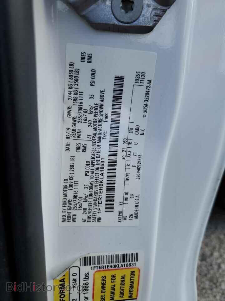 2019 FORD RANGER - VIN: 1FTER1EH0KLA18631 - Фото 12