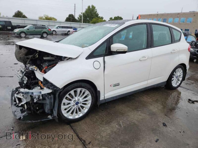 2017 Ford CMAX SE (VIN 1FADP5EU6HL108242) — фото 1 из 15, Copart, повреждение: передняя часть