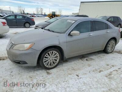 2013 Chrysler 200 Limited, серый — VIN 1C3CCBCG2DN758234, Copart