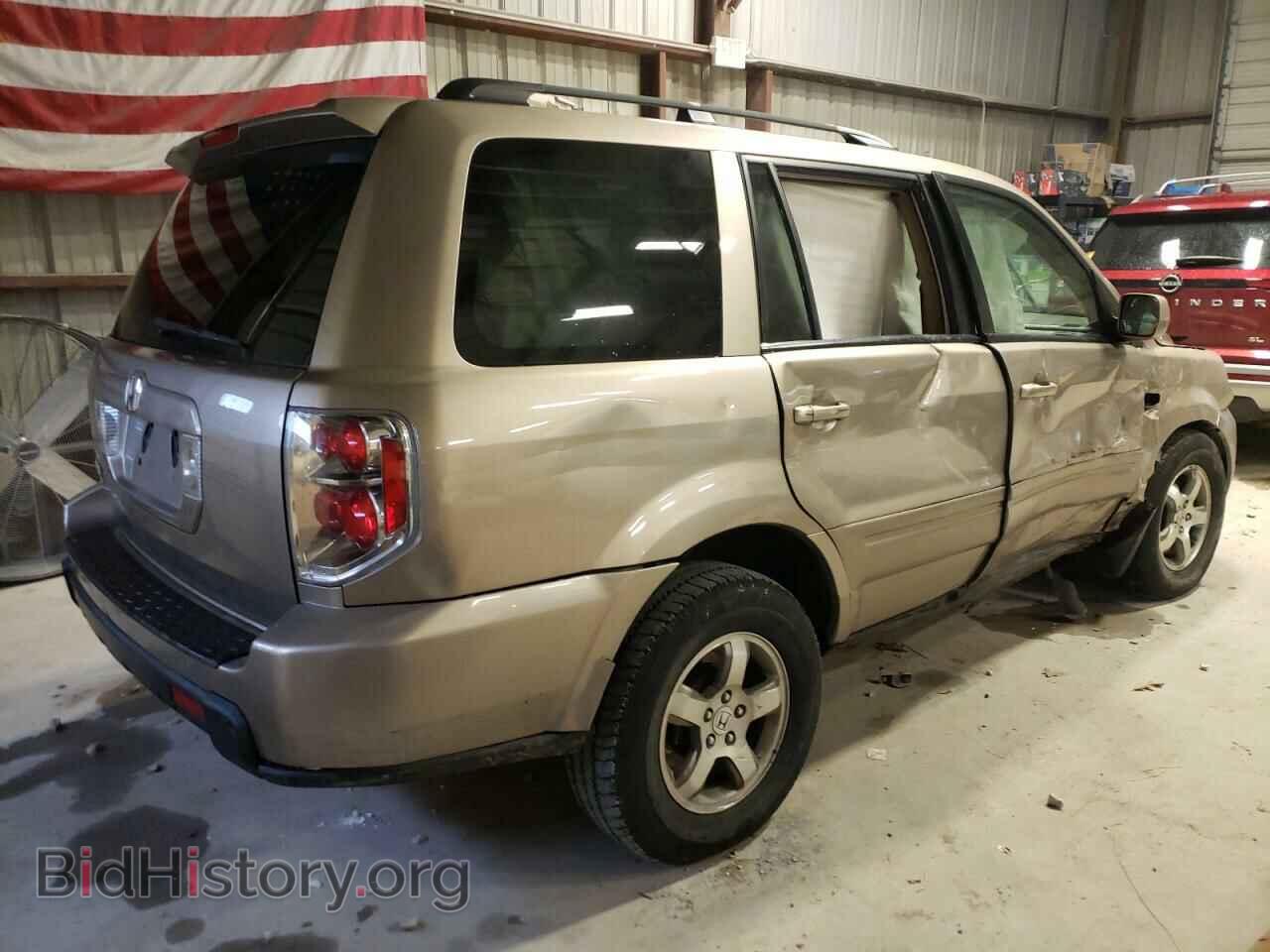 2007 HONDA PILOT - VIN: 5FNYF28527B014586 - Фото 3