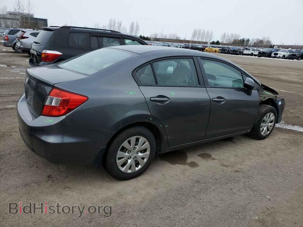 2012 HONDA CIVIC - VIN: 2HGFB2F40CH035827 - Фото 3