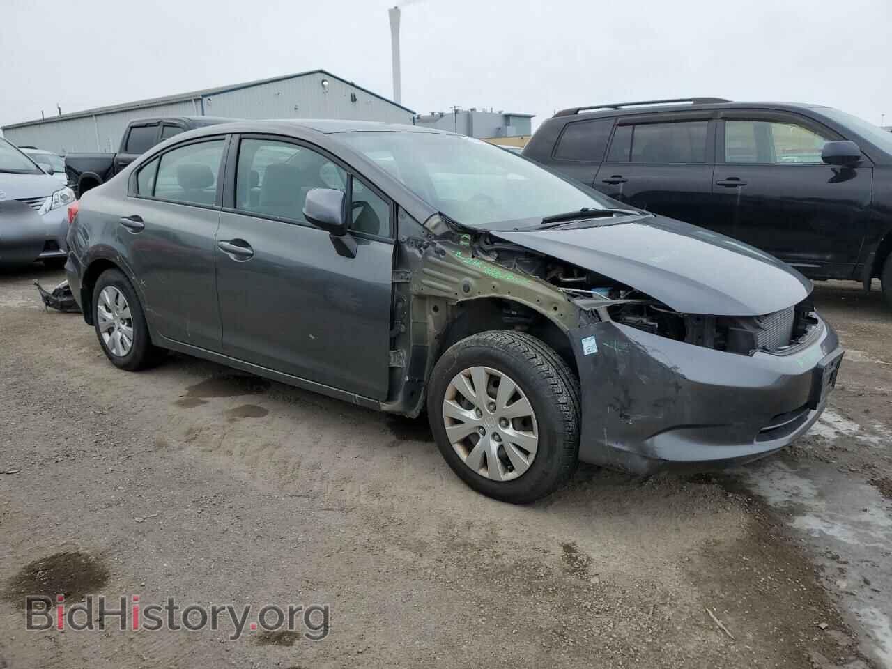 2012 HONDA CIVIC - VIN: 2HGFB2F40CH035827 - Фото 4