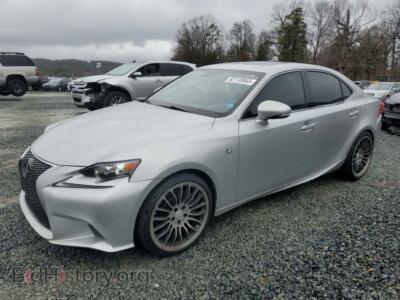 2014 Lexus IS IS 350, серебристый — VIN JTHBE1D29E5010756, Copart