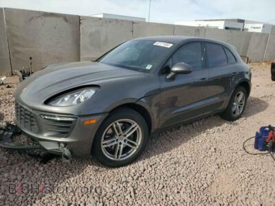 2018 Porsche MACAN, gray — VIN WP1AA2A52JLB03085, Copart