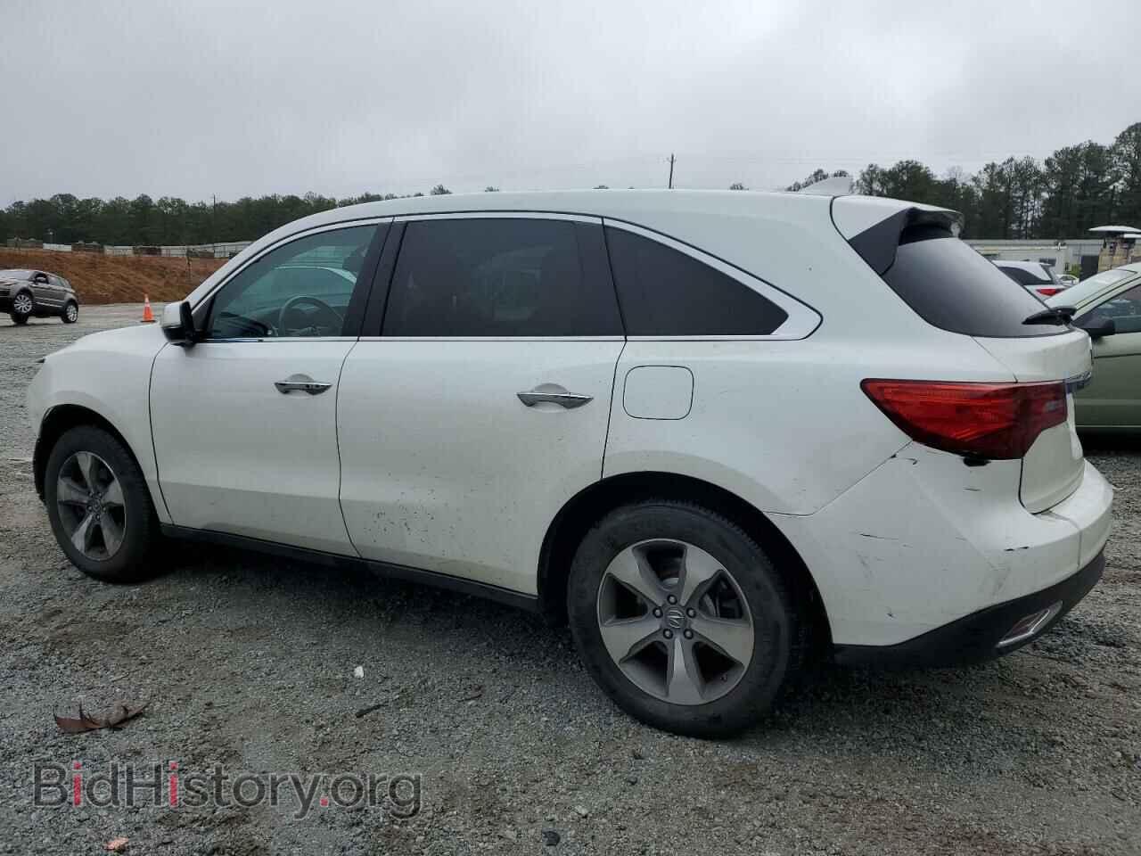2014 ACURA MDX - VIN: 5FRYD4H22EB018351 - Фото 2