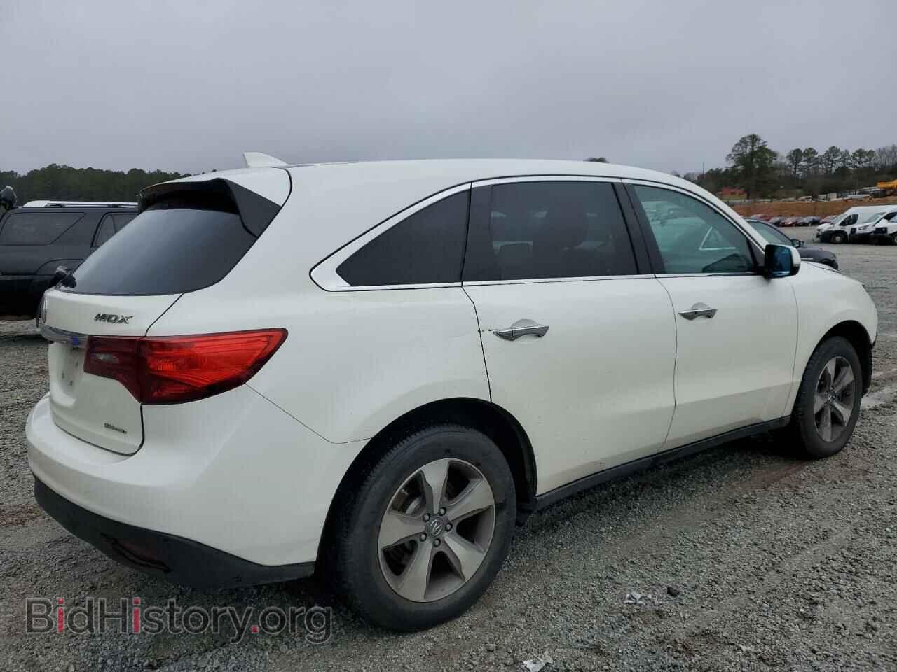 2014 ACURA MDX - VIN: 5FRYD4H22EB018351 - Фото 3