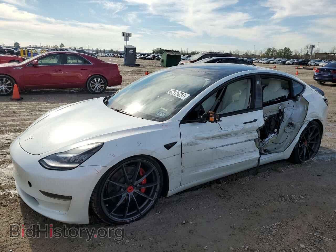 Photo 5YJ3E1EC1LF642210 - TESLA MODEL 3 2020