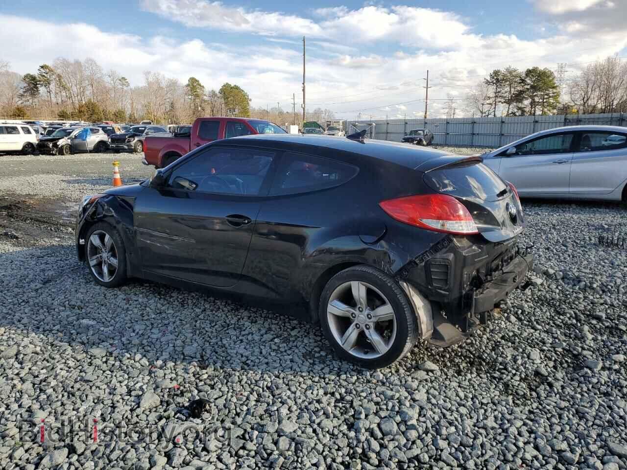 2014 HYUNDAI VELOSTER - VIN: KMHTC6AD3EU208944 - Фото 2