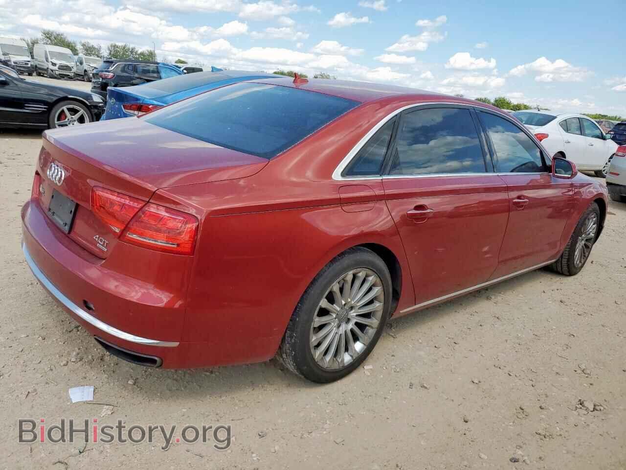2014 AUDI A8 - VIN: WAUR2AFD6EN014526 - Фото 3