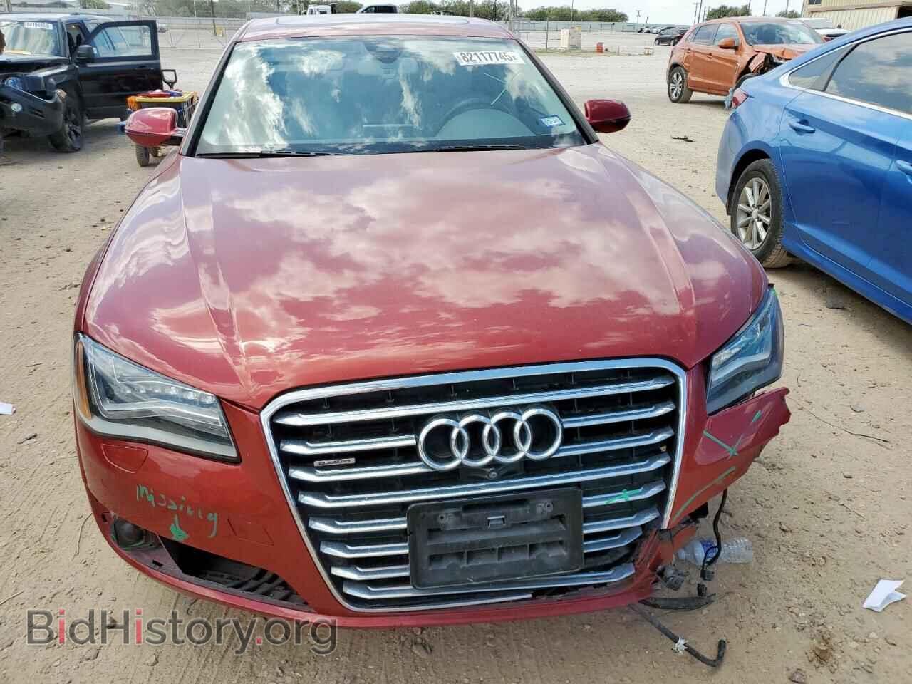 2014 AUDI A8 - VIN: WAUR2AFD6EN014526 - Фото 5