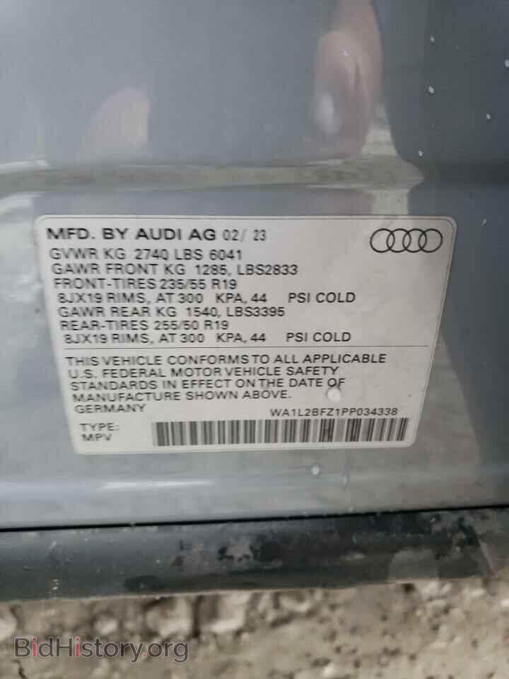 2023 AUDI Q4 E-TRON - VIN: WA1L2BFZ1PP034338 - Фото 13