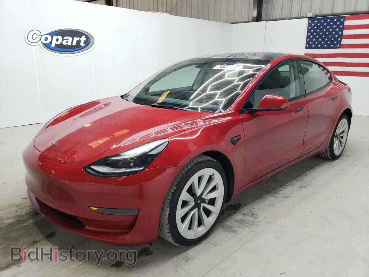 Фотография 5YJ3E1EA9NF370426 - TESLA MODEL 3 2022