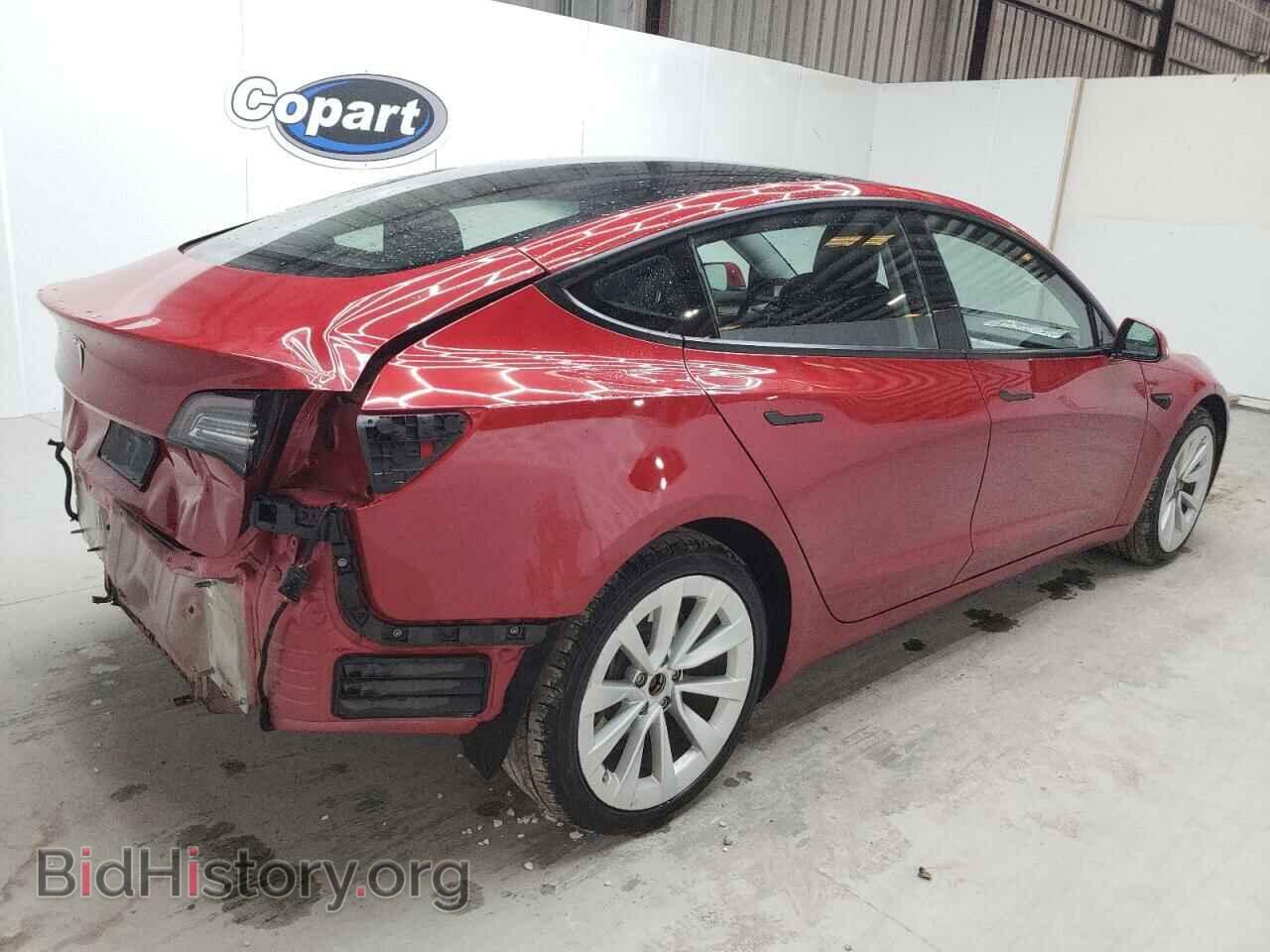 2022 TESLA MODEL 3 - VIN: 5YJ3E1EA9NF370426 - Фото 3