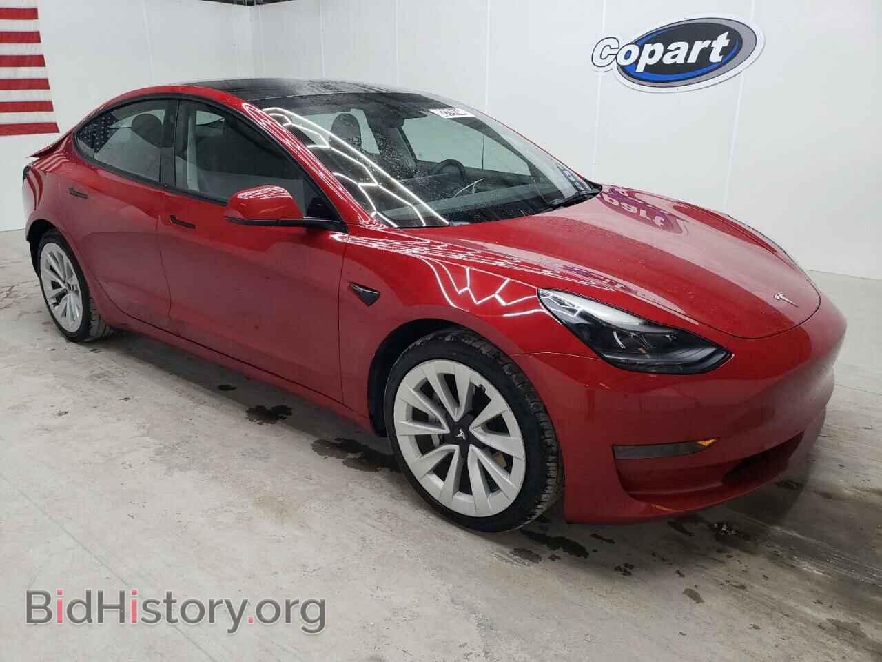 2022 TESLA MODEL 3 - VIN: 5YJ3E1EA9NF370426 - Фото 4