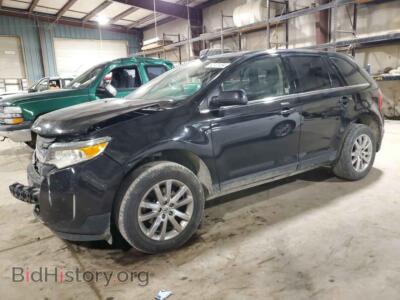 2014 Ford EDGE Limited, черный — VIN 2FMDK3KC3EBA41938, Copart