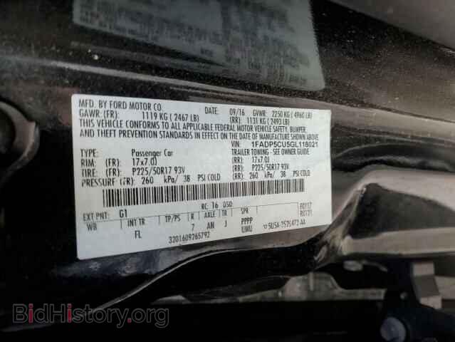 2016 FORD CMAX - VIN: 1FADP5CU5GL118021 - Photo 13