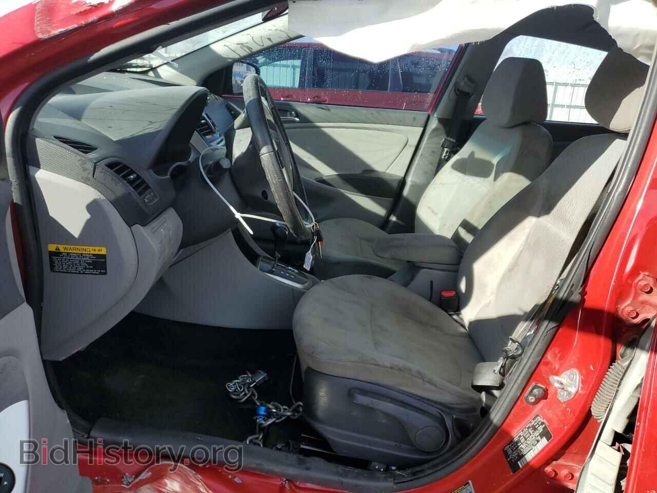 2012 HYUNDAI ACCENT - VIN: KMHCU5AE2CU050772 - Фото 7