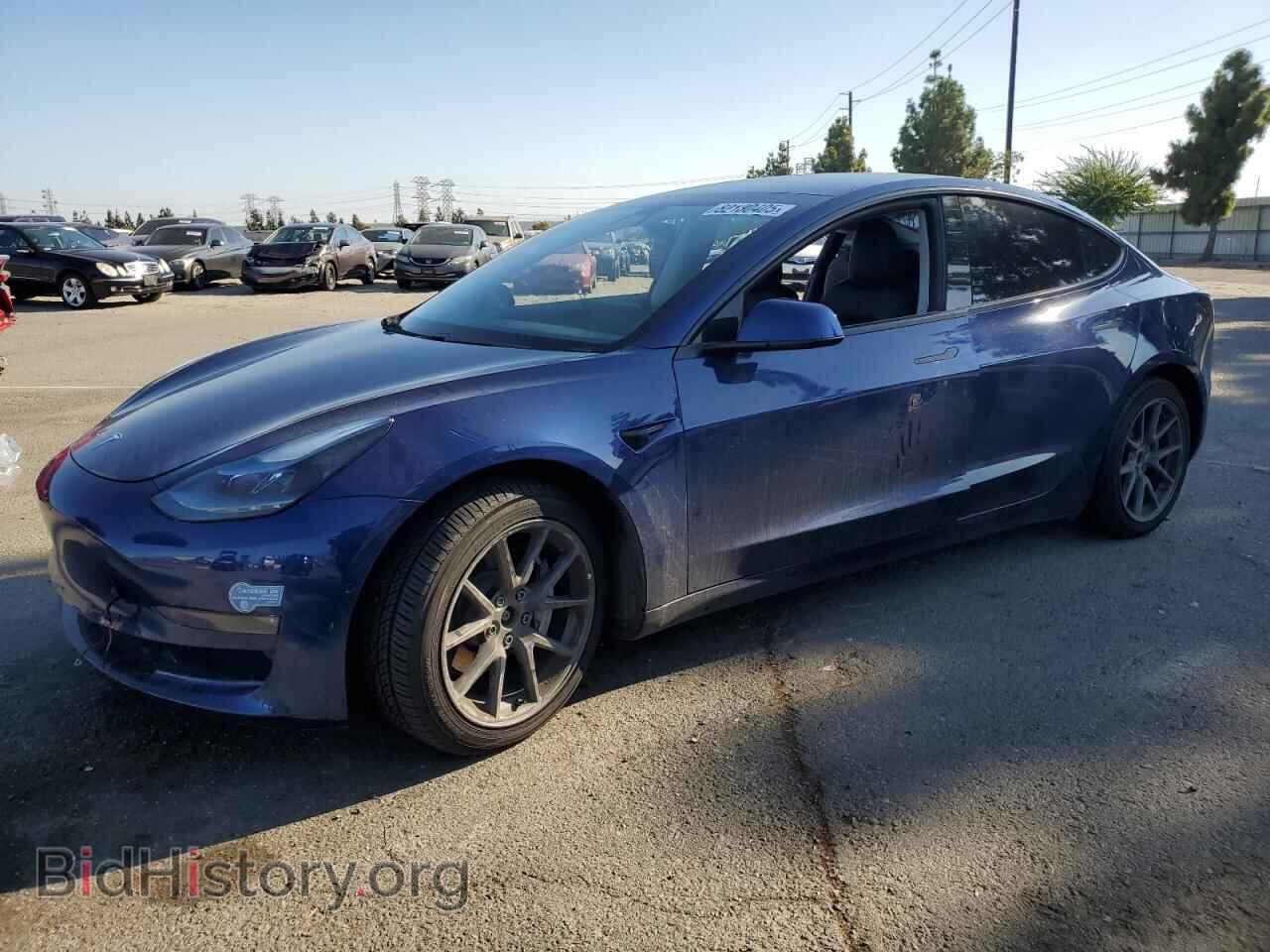 Photo 5YJ3E1EB3MF993127 - TESLA MODEL 3 2021