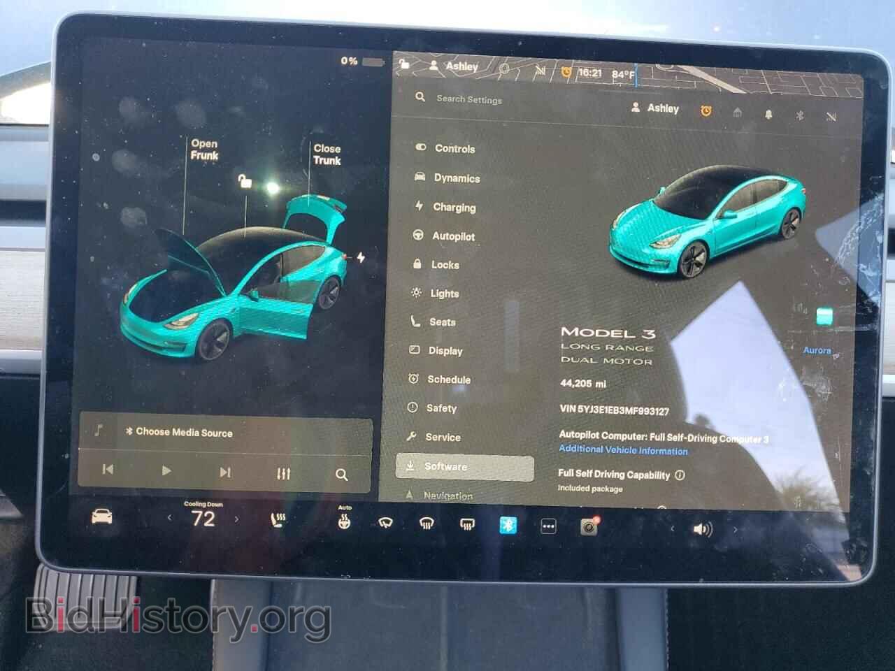 2021 TESLA MODEL 3 - VIN: 5YJ3E1EB3MF993127 - Photo 9