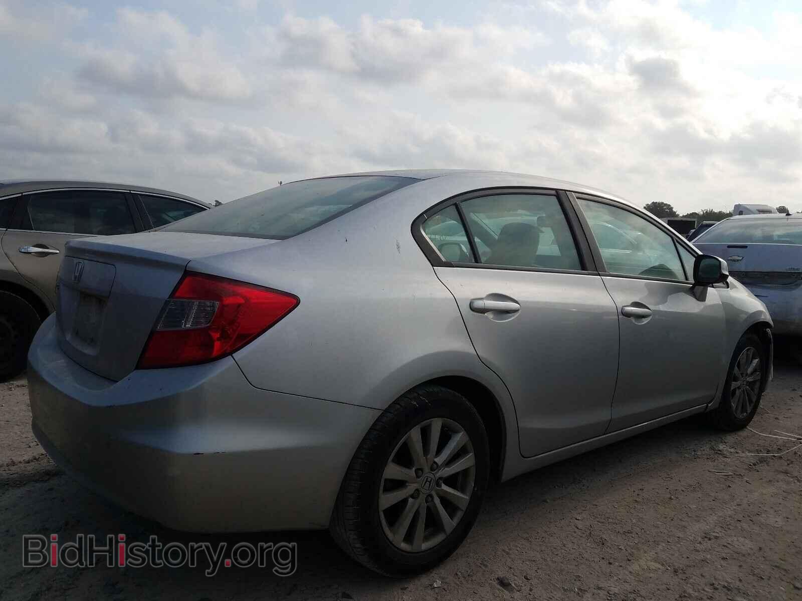 2012 HONDA CIVIC - VIN: 19XFB2F85CE107165 - Фото 4
