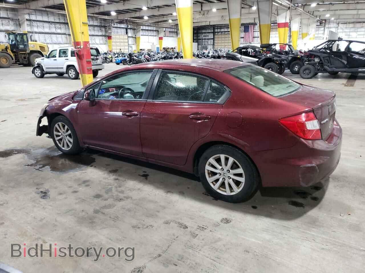 2012 HONDA CIVIC - VIN: 2HGFB2F85CH532794 - Фото 2