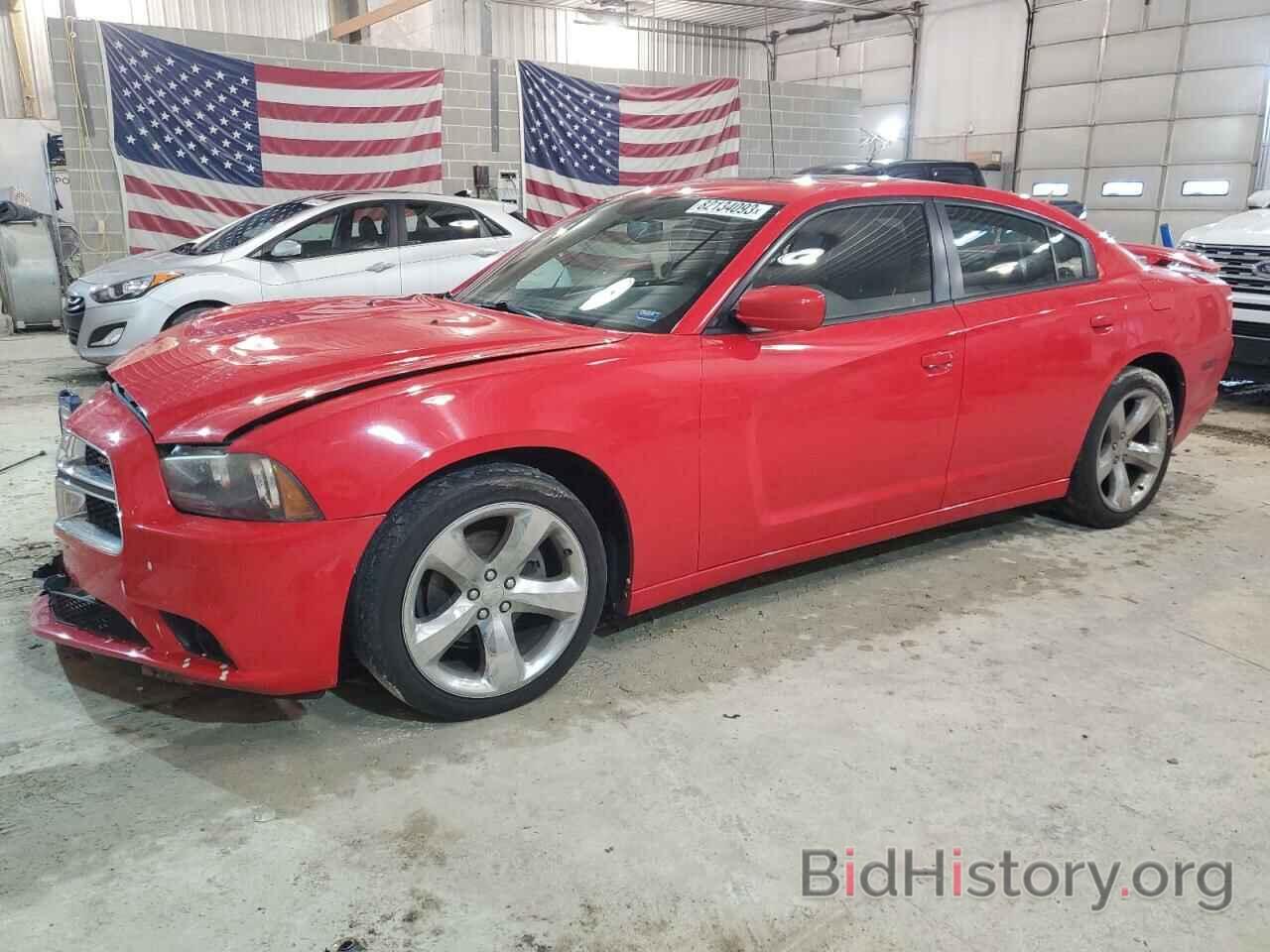 Photo 2C3CDXHG0DH734784 - DODGE CHARGER 2013