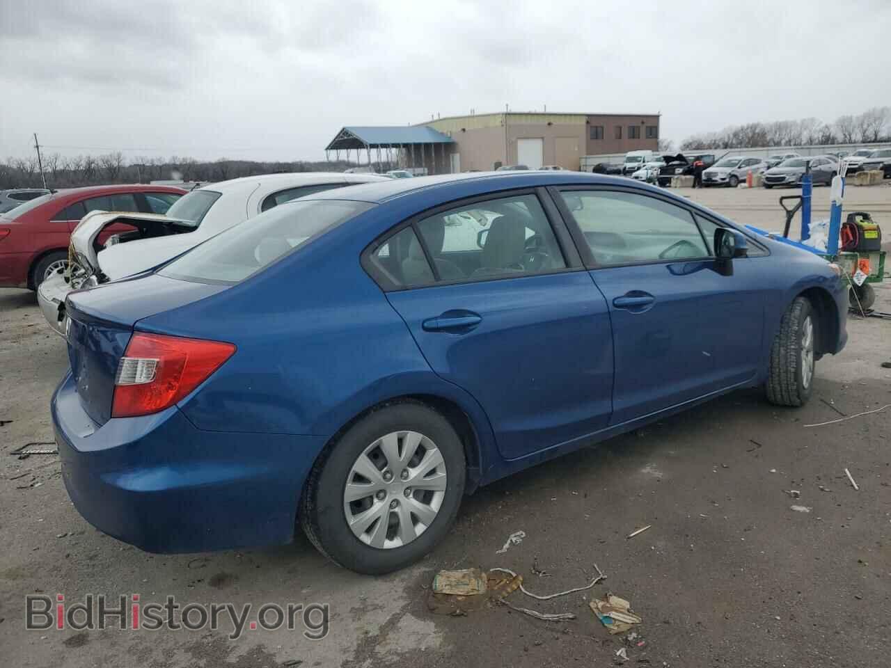 2012 HONDA CIVIC - VIN: 19XFB2F59CE019614 - Фото 3