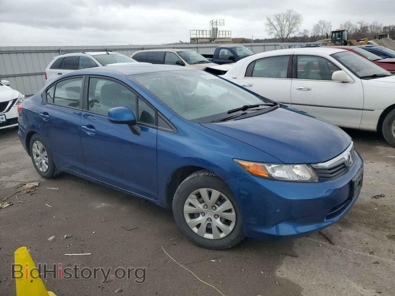 2012 HONDA CIVIC - VIN: 19XFB2F59CE019614 - Фото 4