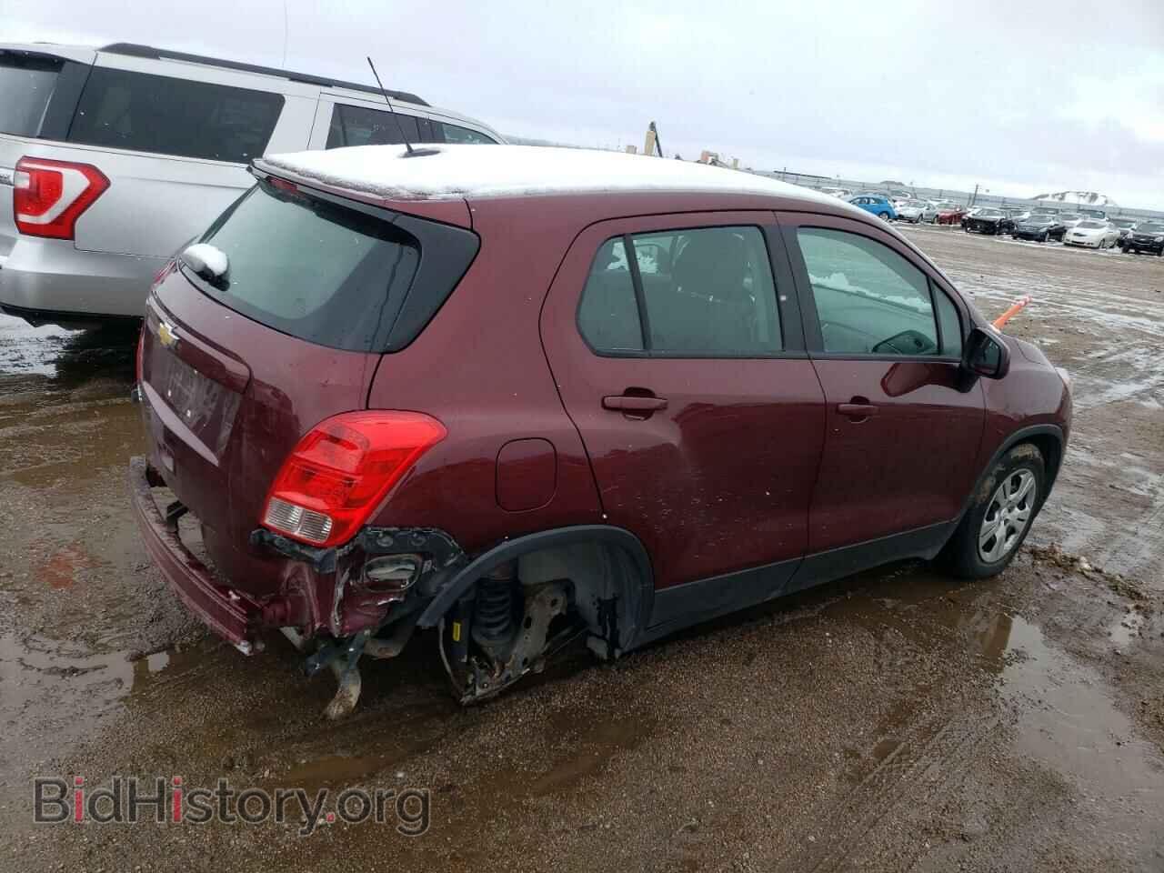 2017 CHEVROLET TRAX - VIN: 3GNCJKSB4HL190136 - Фото 3
