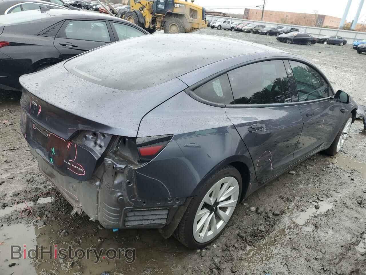 2022 TESLA MODEL 3 - VIN: 5YJ3E1EB9NF166797 - Фото 3