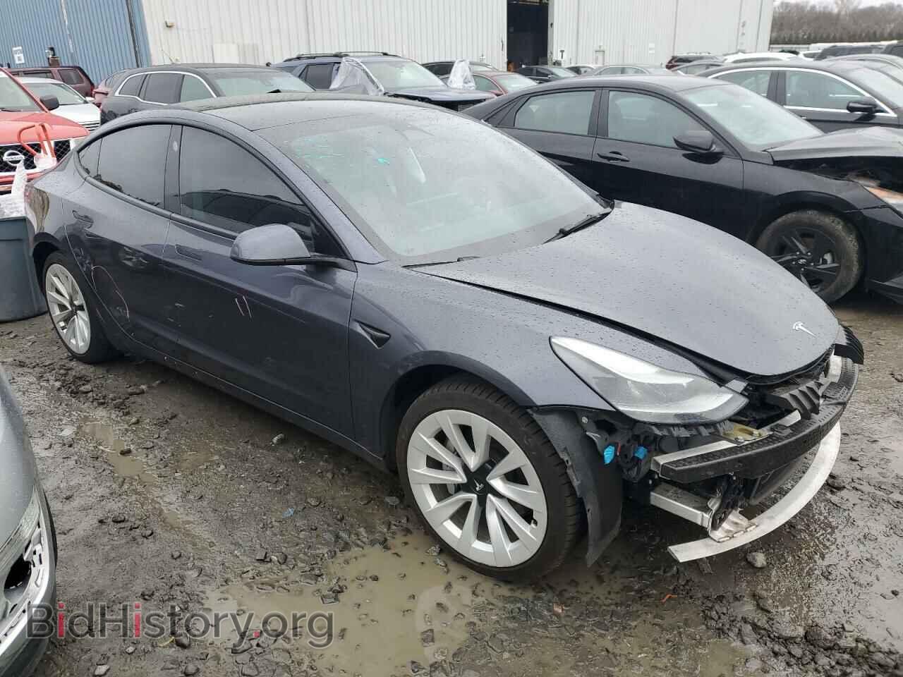 2022 TESLA MODEL 3 - VIN: 5YJ3E1EB9NF166797 - Фото 4