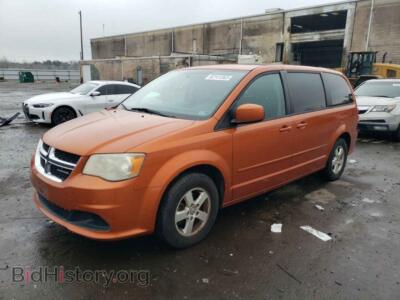 2011 Dodge CARAVAN Grand Cara, оранжевый — VIN 2D4RN3DG0BR697053, Copart