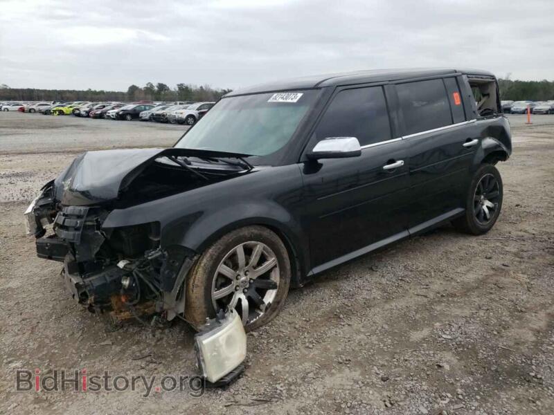 2011 Ford FLEX Limited (VIN 2FMGK5DC1BBD02727) — photo 1 of 12, Copart, damage: rear end