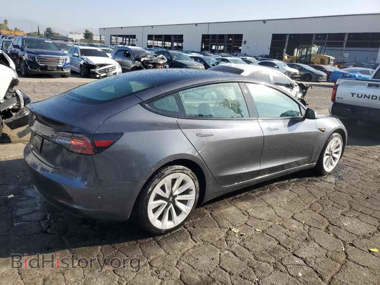 2022 TESLA MODEL 3 - VIN: 5YJ3E1EA6NF186853 - Photo 3