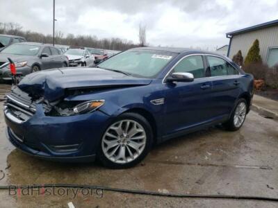 2016 Ford TAURUS Limited, blue — VIN 1FAHP2F84GG102951, Copart